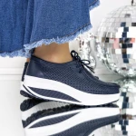 Pantofi Casual Dama A525 Albastru inchis » Pantoful.ro