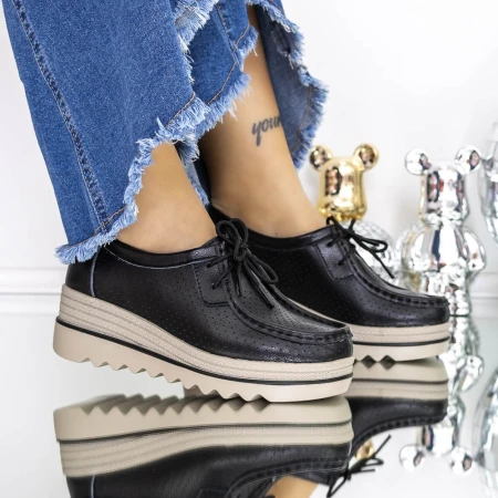 Pantofi Casual Dama 1150 Negru » Pantoful.ro