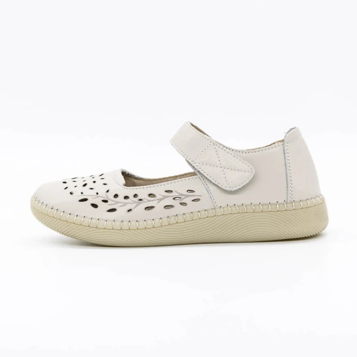 Pantofi Casual Dama 2822 Crem » Pantoful.ro