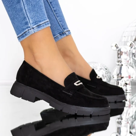 Pantofi Casual Dama 3H10 Negru » Pantoful.ro