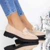Pantofi Casual Dama 3H10 Bej | Mei