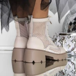 Ghete Dama de Vara 220-6 Crem » Pantoful.ro