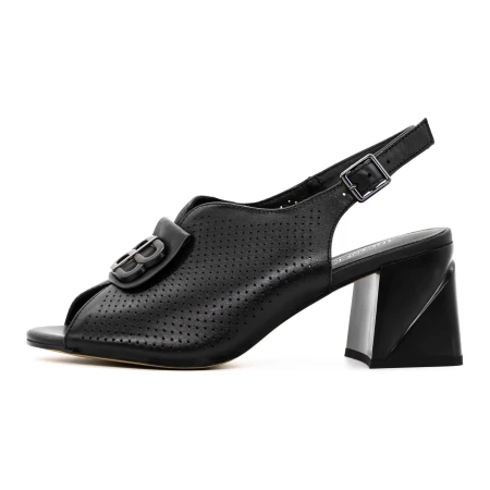 Sandale Dama cu Toc gros K377-1B Negru » Pantoful.ro