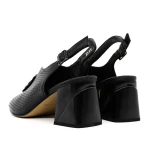 Sandale Dama cu Toc gros K377-1B Negru » Pantoful.ro