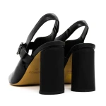 Sandale Dama cu Toc gros K389-2 Negru » Pantoful.ro