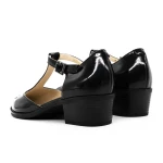 Sandale Dama cu Toc gros K6052-5680 Negru » Pantoful.ro