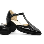 Sandale Dama cu Toc gros K6052-5680 Negru » Pantoful.ro