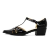 Sandale Dama cu Toc gros K6052-8130 Negru | Advancer