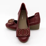 Pantofi cu Platforma TP227-5 Visiniu » Pantoful.ro