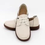 Pantofi cu Platforma 6001 Crem » Pantoful.ro