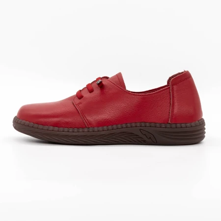 Pantofi cu Platforma 6001 Rosu » Pantoful.ro