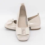 Balerini Dama D275 Crem » Pantoful.ro