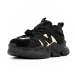 Pantofi Sport Dama 851 Negru-Bej » Pantoful.ro