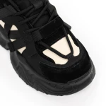 Pantofi Sport Dama 851 Negru-Bej » Pantoful.ro