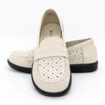 Pantofi Casual Dama 3507Q02 Crem » Pantoful.ro