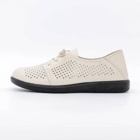 Pantofi Casual Dama 3507Q01 Crem » Pantoful.ro