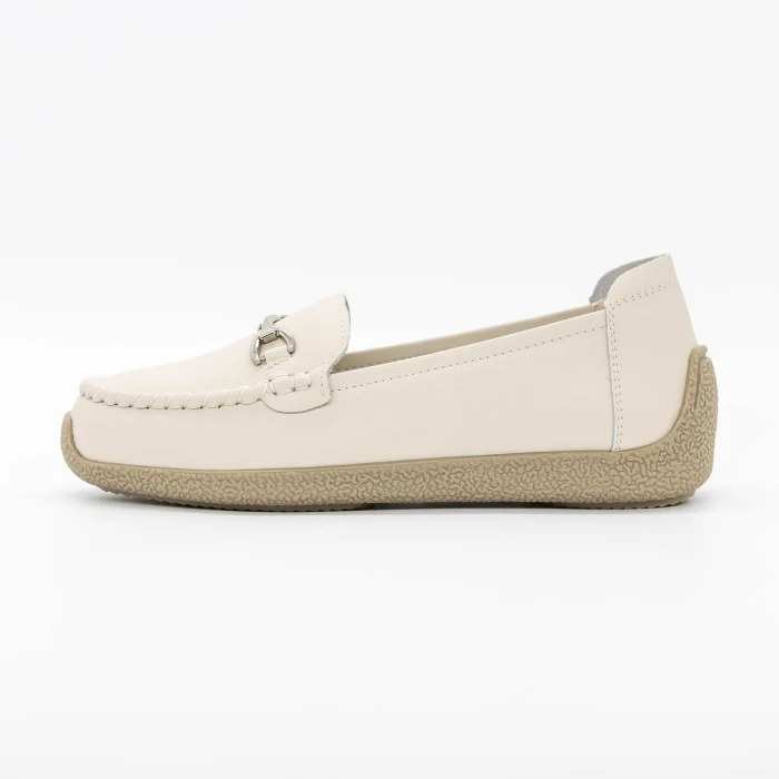 Pantofi Casual Dama 6029 Crem » Pantoful.ro