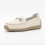 Pantofi Casual Dama 6029 Crem » Pantoful.ro
