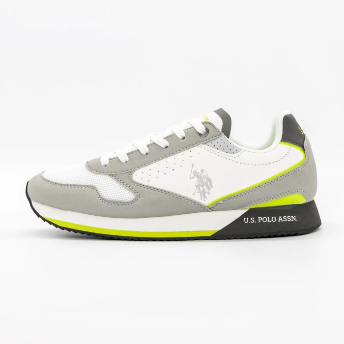 Pantofi Sport Barbati NOBIL003C Alb » Pantoful.ro
