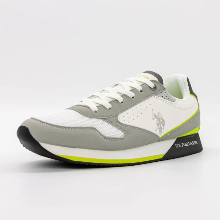Pantofi Sport Barbati NOBIL003C Alb » Pantoful.ro