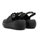 Sandale Dama cu Platforma FF05 Negru » Pantoful.ro