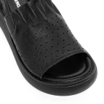 Sandale Dama cu Platforma FF05 Negru » Pantoful.ro