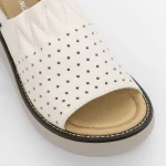 Sandale Dama cu Platforma FF05 Crem » Pantoful.ro