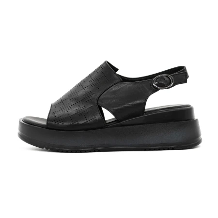 Sandale Dama cu Platforma 50096 Negru » Pantoful.ro