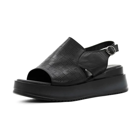 Sandale Dama cu Platforma 50096 Negru » Pantoful.ro