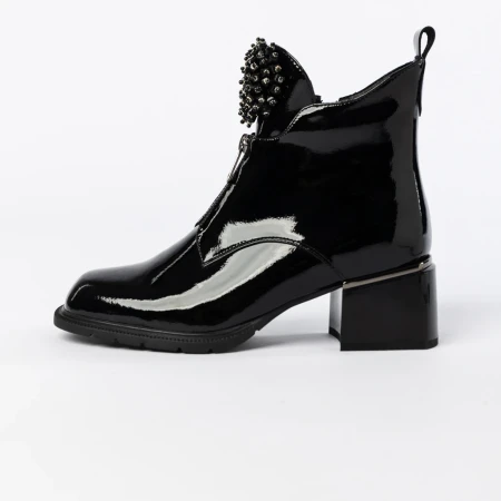 Ghete Dama K031-868A Negru » Pantoful.ro