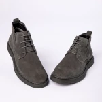 Ghete barbati din piele naturala AL213-A21 Gri | Advancer » Pantoful.ro