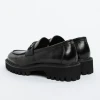 Mocasini Barbati din piele naturala 5NXE28 BLACK | PANTOFUL