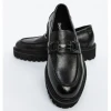 Mocasini Barbati din piele naturala 5NXE28 BLACK | PANTOFUL