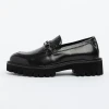 Mocasini Barbati din piele naturala 5NXE27 BLACK | PANTOFUL