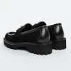 Mocasini Barbati din piele naturala 5NXE25 BLACK | PANTOFUL