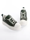 Pantofi Sport Barbati din piele naturala 9218 GREEN | ADVANCER