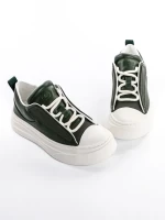 Pantofi Sport Barbati din piele naturala 9218 GREEN | ADVANCER