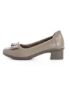 Pantofi cu Toc Gros 4725802 GREY | ADVANCER