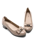 Pantofi cu Toc Gros 4725802 APRICOT | ADVANCER