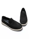 Mocasini Barbati din piele naturala 2852 BLACK | MELS