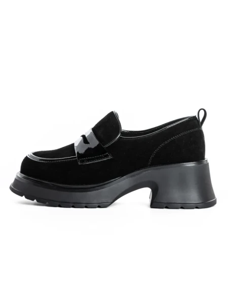 Pantofi Casual Dama din piele naturala S22099NL BLACK | FORMAZIONE