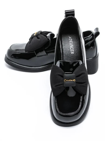 Pantofi Casual Dama din piele naturala TP2311-2 BLACK | ADVANCER