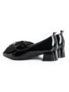 Pantofi cu Toc Gros TP2610-3 BLACK | ADVANCER