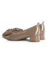 Pantofi cu Toc Gros TP2610-3 APRICOT | ADVANCER