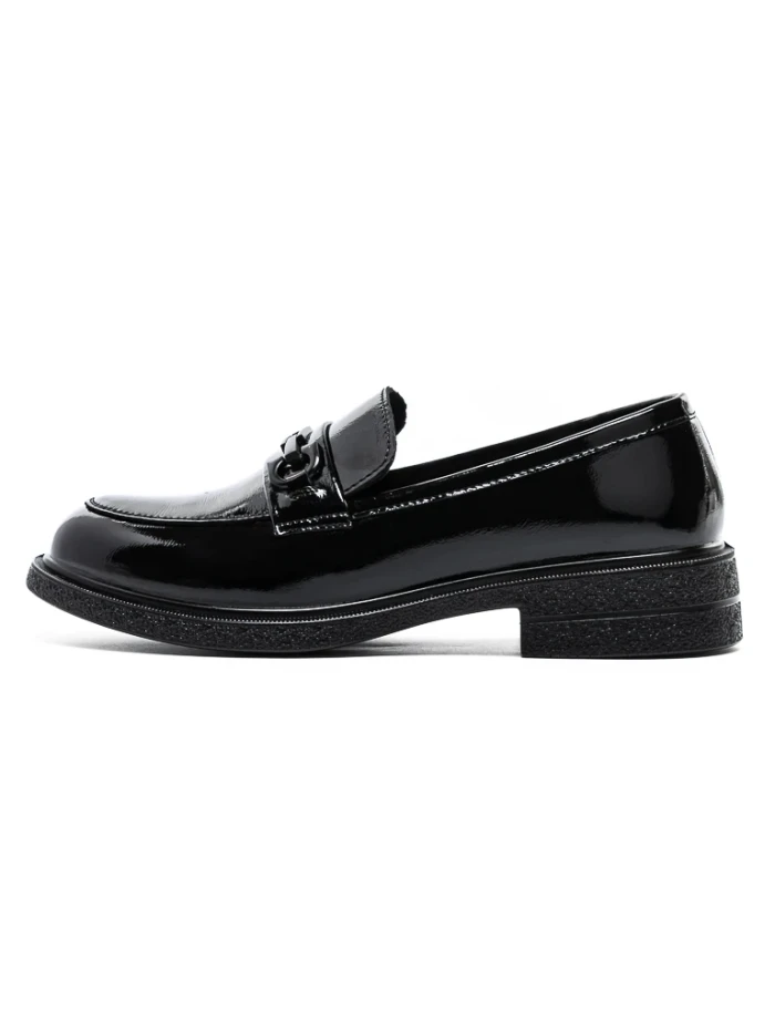 Pantofi Casual Dama din piele naturala 30024L BLACK | FORMAZIONE