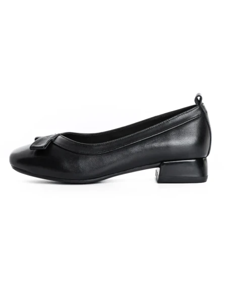 Pantofi cu Toc Gros 6911 BLACK | FORMAZIONE