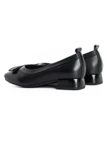 Pantofi cu Toc Gros 6911 BLACK | FORMAZIONE