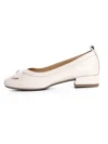 Pantofi cu Toc Gros 6911 CREAM | FORMAZIONE