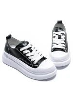 Pantofi Sport Dama din piele naturala 227802 BLACK | FRANCO GERARDO