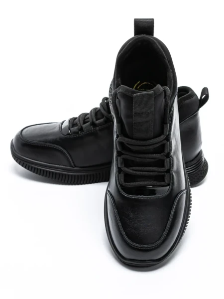 Pantofi Sport Dama din piele naturala 3757 BLACK | FORMAZIONE